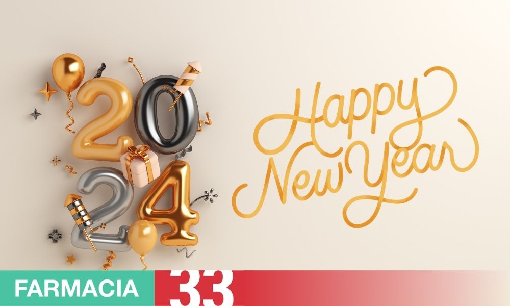 Immagine relativa al post intitolato Buon anno da tutto il team di Farmacia33! 