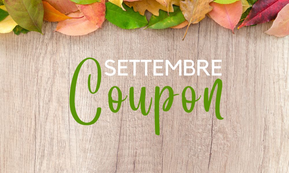 Immagine relativa al post intitolato Coupon settembre 