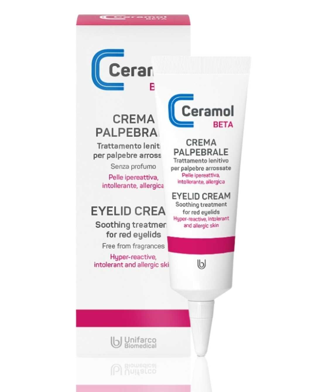 Acquista ora su Farmacia33 e prenditi cura delle tue palpebre con Ceramol Crema Beta Complex - Tubetto 10 ml