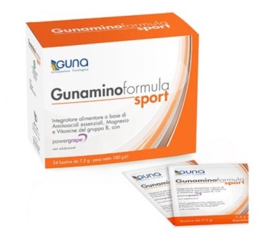 GUNAMINOFORMULA SPORT 24 BUSTE 180 G - FARMACIA33