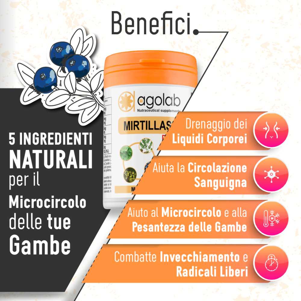 MIRTILLASE FORTE 50 CAPSULE - CIRCOLAZIONE  - FARMACIA33