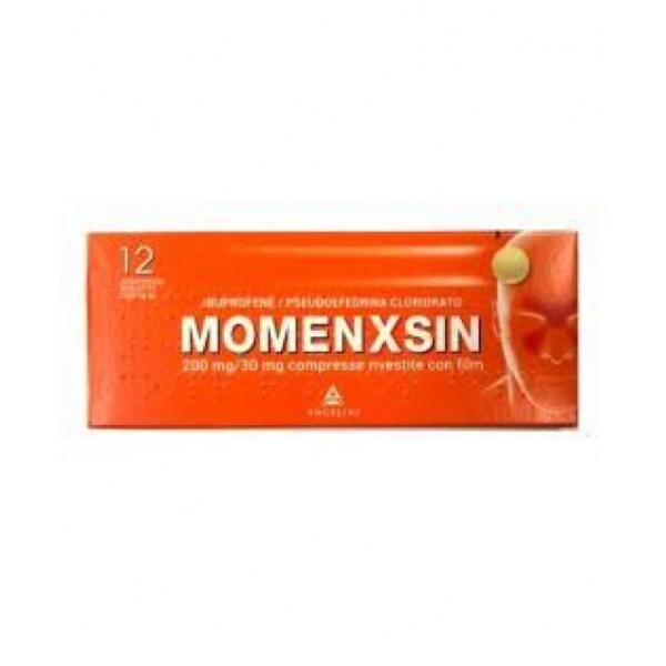 MOMENXSIN*12CPR 200MG+30MG - FARMACIA33