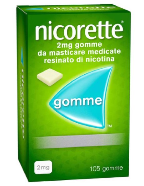 NICORETTE*105GOMME MAST 2MG - FARMACIA33