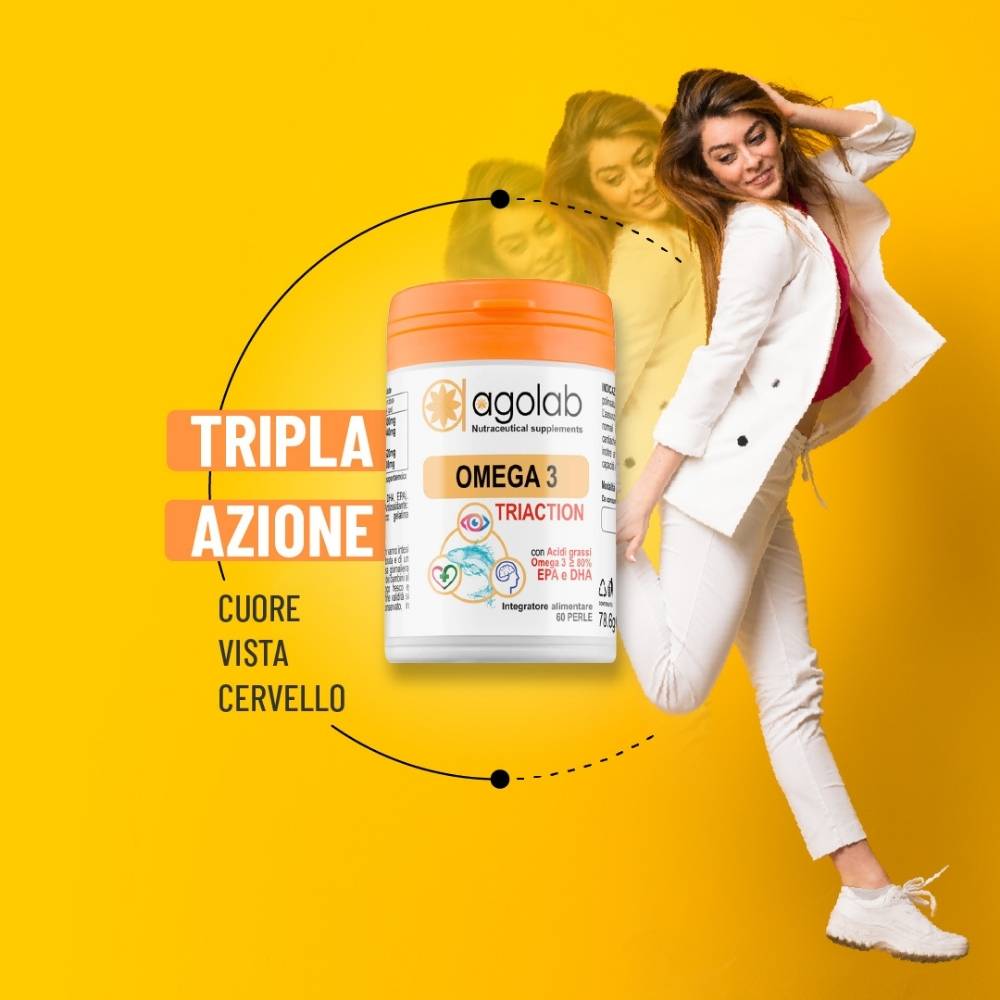 OMEGA 3 TRIACTION 60 PERLE - CERTIFICATO IFOS 5 STELLE - FARMACIA33