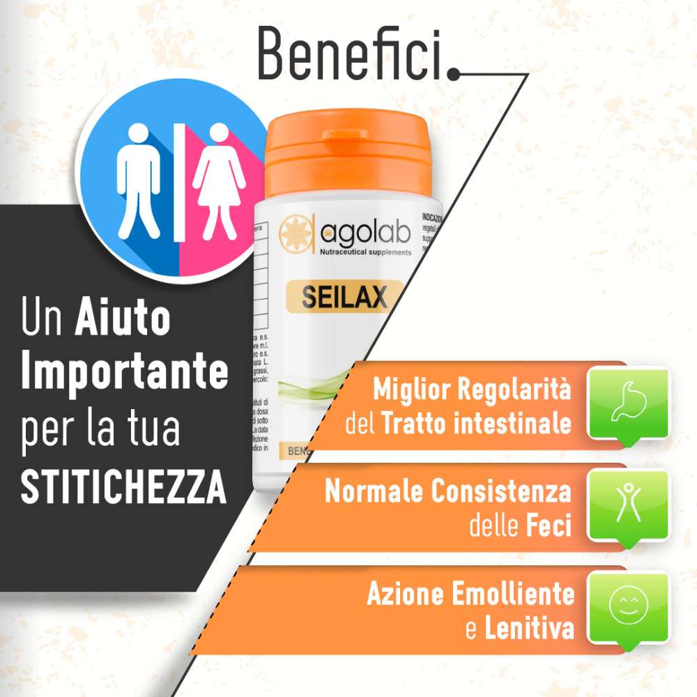 SEILAX 50 CAPSULE - LASSATIVO - FARMACIA33