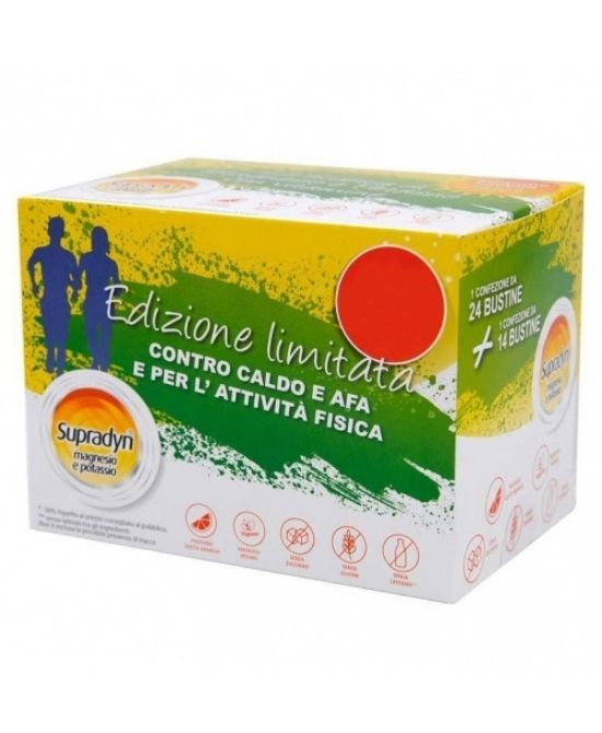 SUPRADYN MAGNESIO E POTASSIO LIMITED EDITION 14 + 24 BUSTINE - FARMACIA33