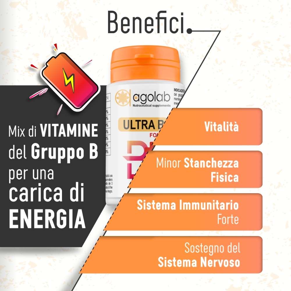 ULTRA B FORTE 30 COMPRESSE - VITAMINE B - FARMACIA33