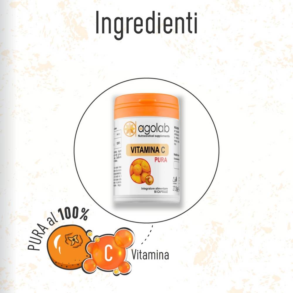 VITAMINA C 500MG 50CPS - FARMACIA33