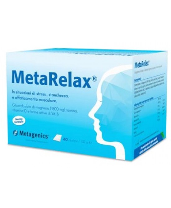 METARELAX 40 BUSTINE NEW - FARMACIA33