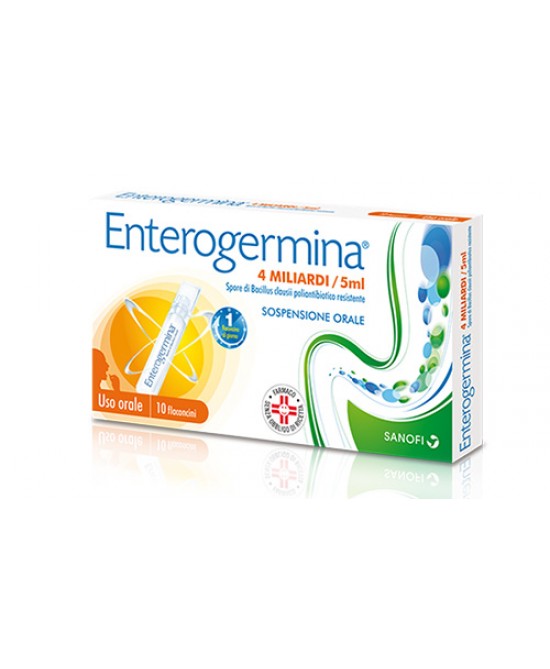 ENTEROGERMINA*OS 20FL 4MLD 5ML - FARMACIA33
