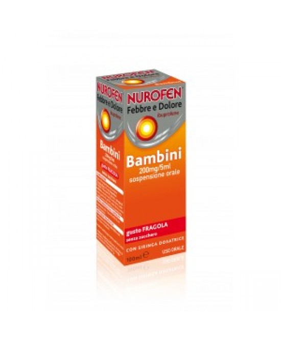 NUROFEN FEBBRE D*200MG/5ML FRA - FARMACIA33
