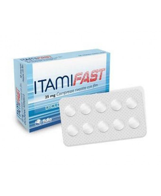 ITAMIFAST*10CPR RIV 25MG - FARMACIA33