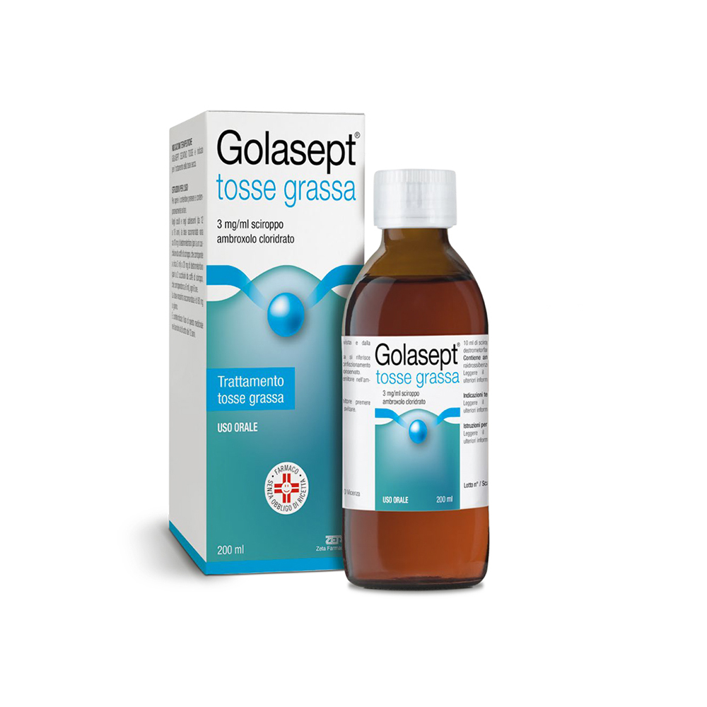GOLASEPT TOSSE GRASSA*SCIR 200 - FARMACIA33