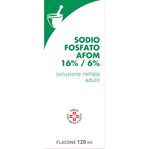 SODIO FOSFATO AFOM*120ML+CAN - FARMACIA33