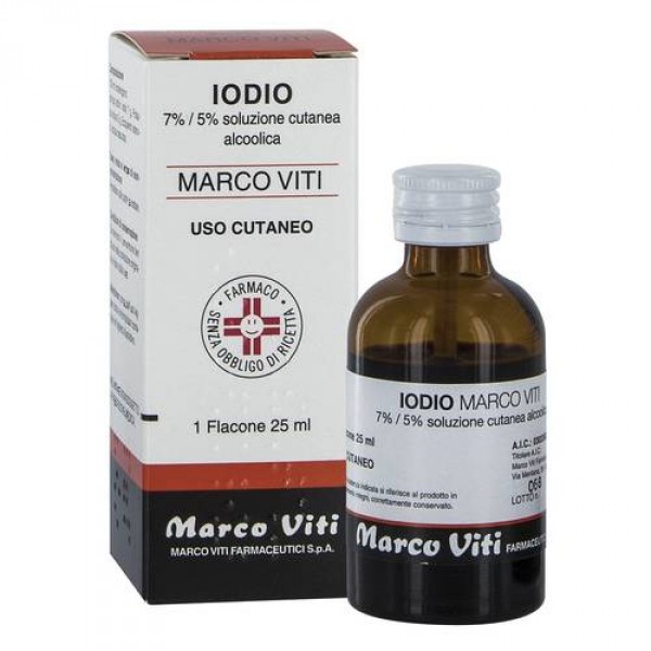 IODIO SOL ALCO I MV*25ML - FARMACIA33
