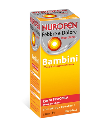 NUROFEN FEBBRE D*BB100MG/5ML F - FARMACIA33