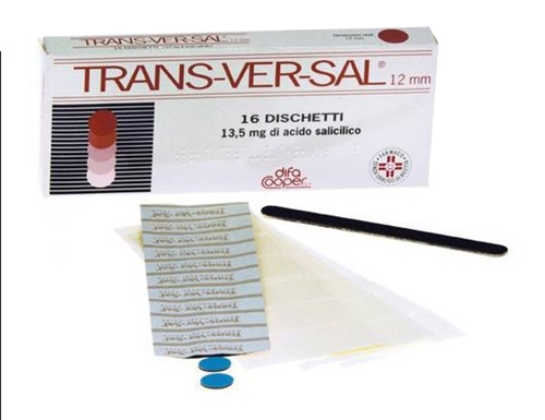 Difa Cooper Transversal 13,5mg/12mm Per Verruche Callosità E Duroni 16 Cerotti Transdermici - FARMACIA33