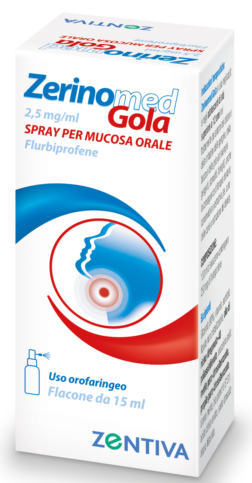 ZERINOMED GOLA*OS SPRAY 15ML - FARMACIA33