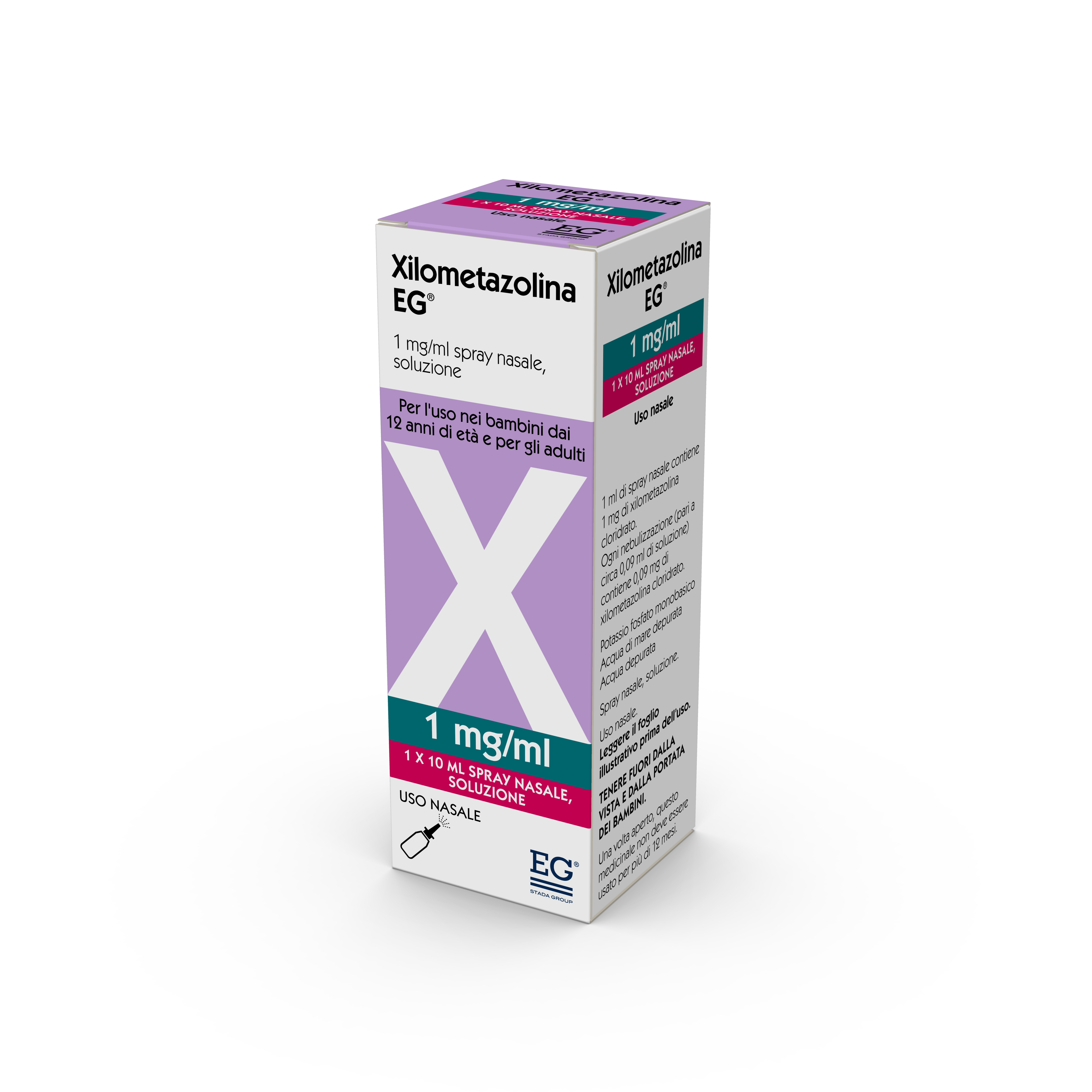 XILOMETAZOLINA EG*SPR10ML 10MG - FARMACIA33