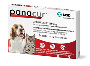 PANACUR*10CPR 250MG - FARMACIA33