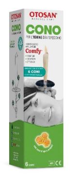OTOSAN CONO IGIENE ORECCHIO+PROPOLI 6 PEZZI - FARMACIA33