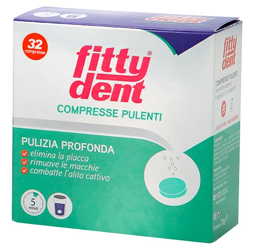 FITTYDENT COMPREX 32 COMPRESSE - FARMACIA33