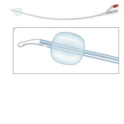 CATETERE FOLEY IN SILICONE PER ADULTI BRILLANT PLUS 2 VIE SENZA SCANALATURE CH18 LUNGHEZZA 41 CM PALLONCINO 10 ML PUNTA CILINDRICA 2 FORI 1 PEZZO - FARMACIA33