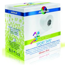 NASTRO AUTOADESIVO ANELASTICO PER FASCIATURE DI SOSTEGNO E TAPING MASTER-AID SPORT 3,8X10 - FARMACIA33