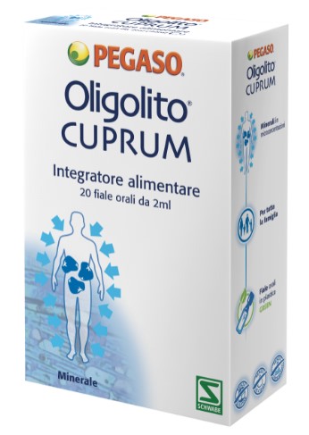 OLIGOLITO CUPRUM 20 FIALE 2 ML - FARMACIA33