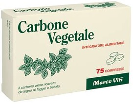 CARBONE VEGETALE 25 COMPRESSE - FARMACIA33