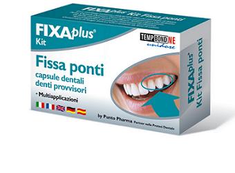CEMENTO PROVVISORIO PER PONTI FIXAPLUS KIT 1 PEZZO - FARMACIA33