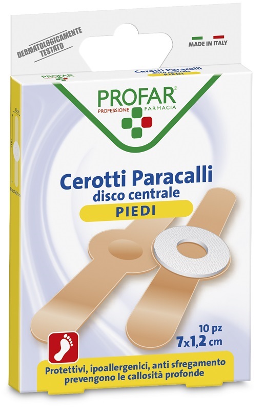 CEROTTO PARACALLO 10 PEZZI 7X1,2 CM PROFAR - FARMACIA33