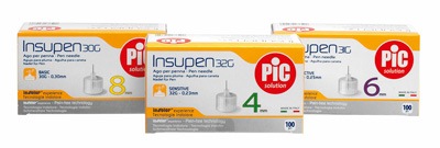 AGO PER PENNA DA INSULINA PIC 32 GAUGE 6 MM 100 PEZZI - FARMACIA33