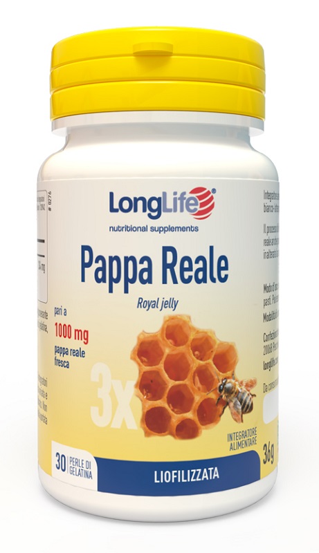 LONGLIFE PAPPA REALE 30 PERLE IN GELATINA - FARMACIA33