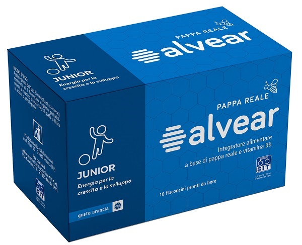 ALVEAR JUNIOR PAPPA REALE 10 FLACONCINI - FARMACIA33