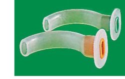 CANNULA DI GUEDEL MISURA 2 UTILIZZATA PER MANTENERE LIBERA LA VIA OROFARINGEA IN PAZIENTI NON COSCIENTI. IL CORRETTO POSIZIONAMENTO MANTIENE LA LINGUA ADERENTE AL PALATO INFERIORE - FARMACIA33