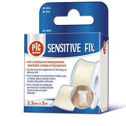 CEROTTO IN ROCCHETTO SENSITIVE FIX 2,5X500 CM CON FUSTELLA 1 PEZZO - FARMACIA33