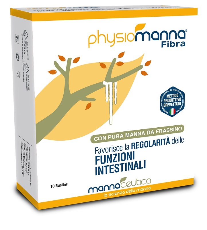 PHYSIOMANNA FIBRA 10 BUSTINE - FARMACIA33
