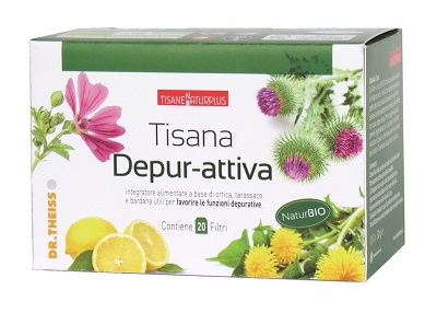 NATURPLUS TISANA DEPUR-ATTIVA 20 FILTRI - FARMACIA33
