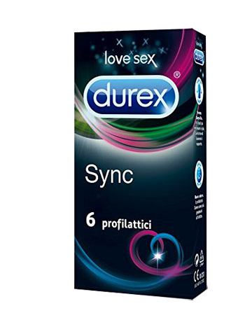 PROFILATTICO DUREX SYNC 6 PEZZI - FARMACIA33