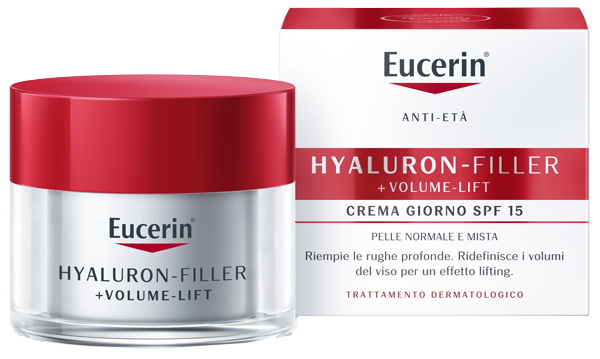 EUCERIN HYALURON FILLER VOLUME GIORNO PELLE NORMALE MISTA 50 ML - FARMACIA33