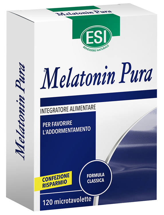 ESI MELATONIN PURA 120 MICROTAVOLETTE - FARMACIA33