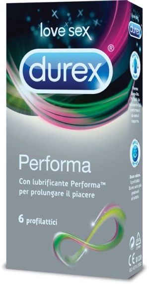 PROFILATTICO DUREX PERFORMA 6 PEZZI - FARMACIA33