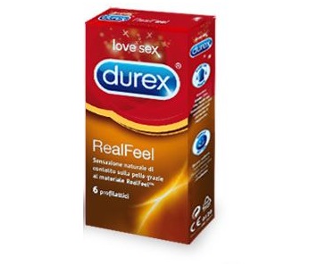 PROFILATTICO DUREX REALFEEL 6 PEZZI - FARMACIA33