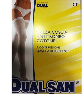 DUALSAN CALZA ANTITROMBO SENZA TASSELLO  2 - FARMACIA33