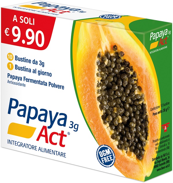 PAPAYA ACT 10 BUSTINE 3 G OFP - FARMACIA33
