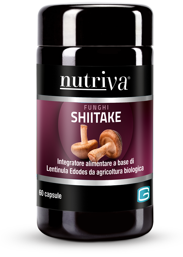 NUTRIVA SHITAKE 60 VEGICAPSULE - FARMACIA33