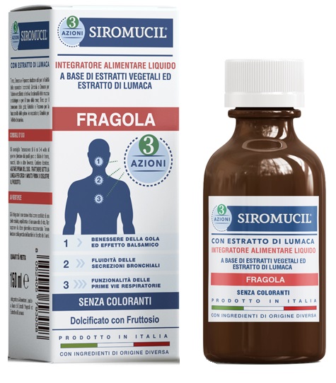 SIROMUCIL 3 AZIONI FRAGOLA 150 ML - FARMACIA33