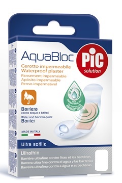 CEROTTO PIC AQUABLOC 10X6 STERILE ANTIBATTERICO 5 PEZZI - FARMACIA33