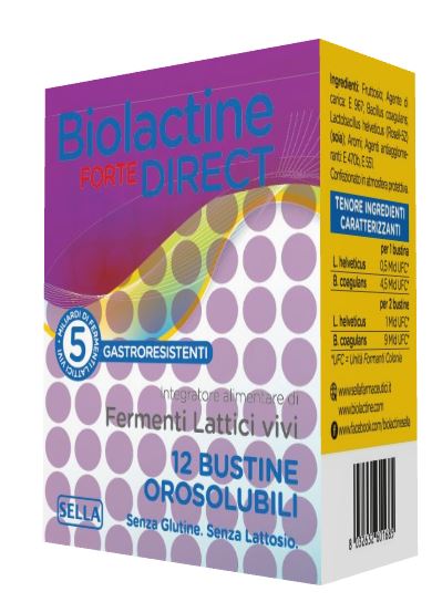 BIOLACTINE FORTE DIRECT 12 BUSTINE - FARMACIA33